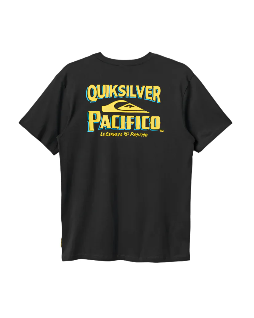 Quiksilver Mens Pacifico Signage Short Sleeve T-Shirt - Image 2