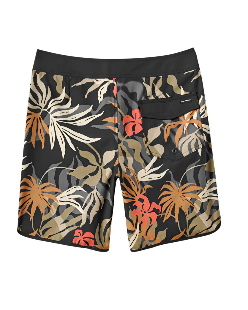 Quiksilver Mens Surfsilk Scallop 19" Swim Trunks - Image 2
