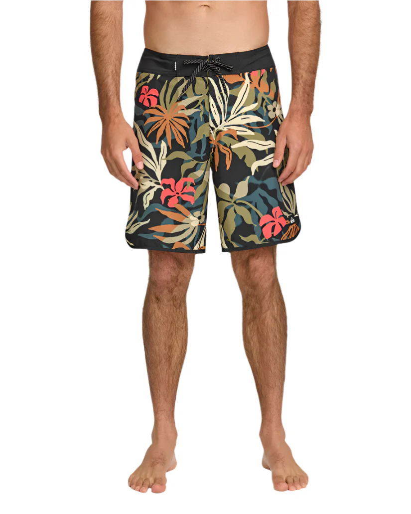 Quiksilver Mens Surfsilk Scallop 19" Swim Trunks - Image 3