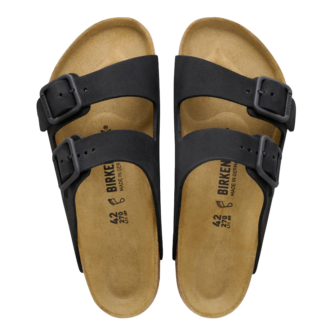 Birkenstock Arizona Wire Buckle Nubuck Leather Sandals - Regular/Wide - Image 4