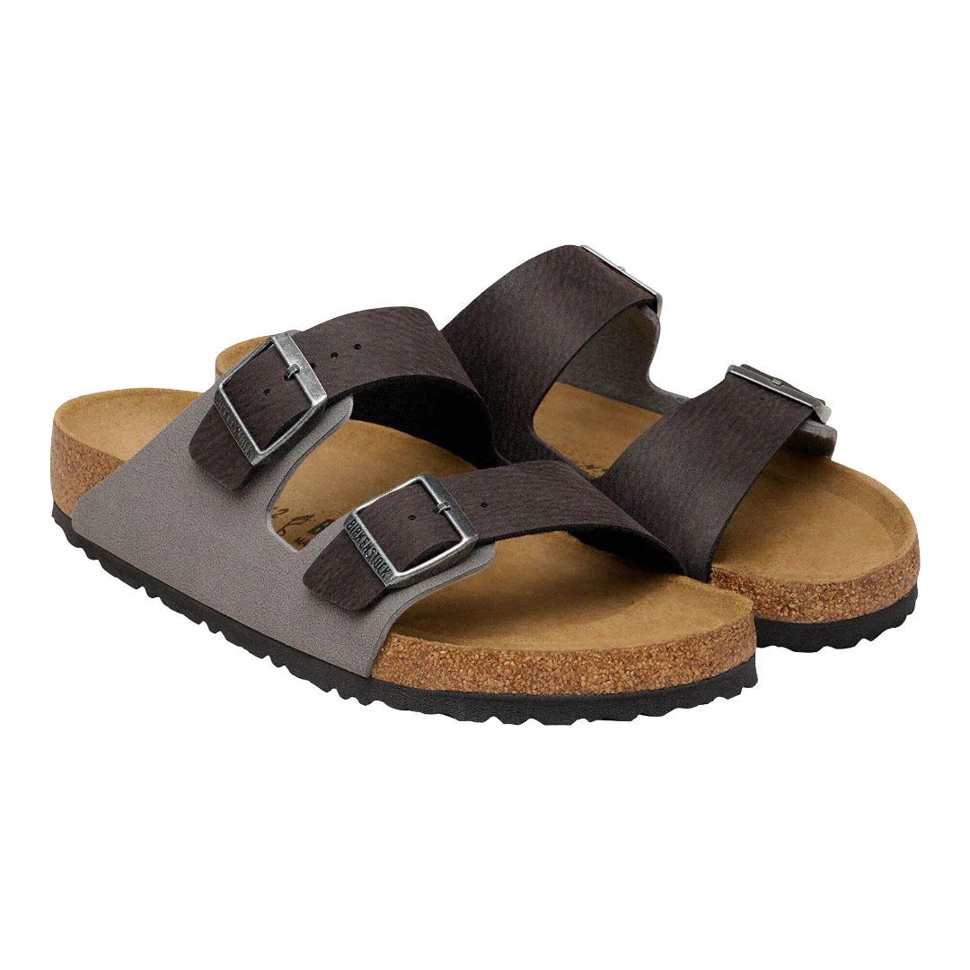 Birkenstock Mens Arizona Birkibuc Sandals - Regular/Wide - Image 3