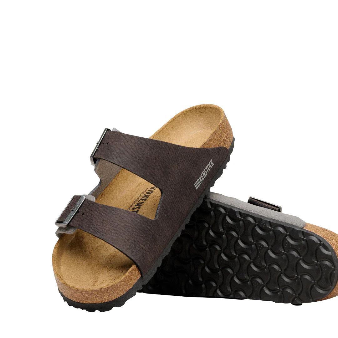 Birkenstock Mens Arizona Birkibuc Sandals - Regular/Wide - Image 5