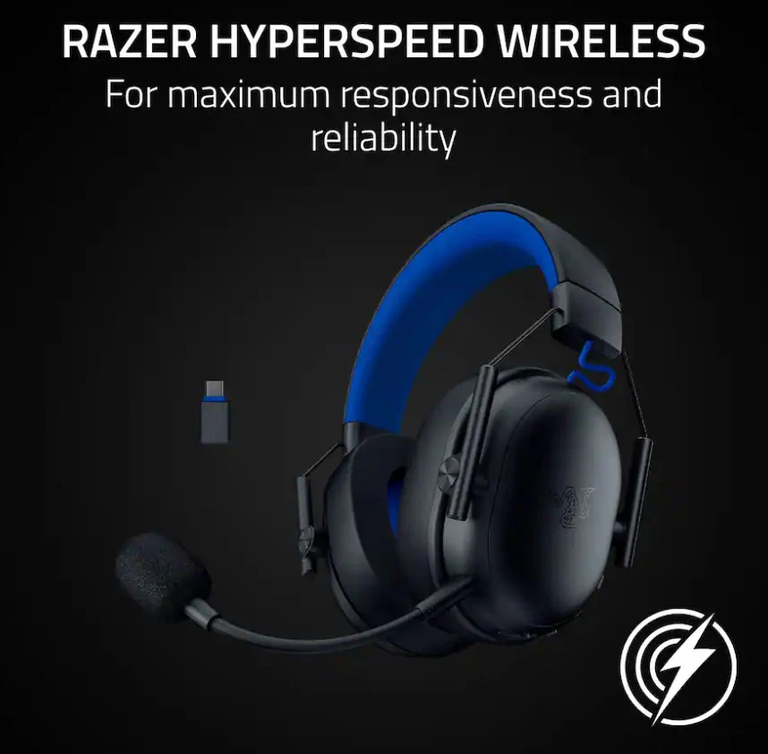 Razer BlackShark V3 X HyperSpeed Wireless Esports Headset for PlayStation 5 - Image 6