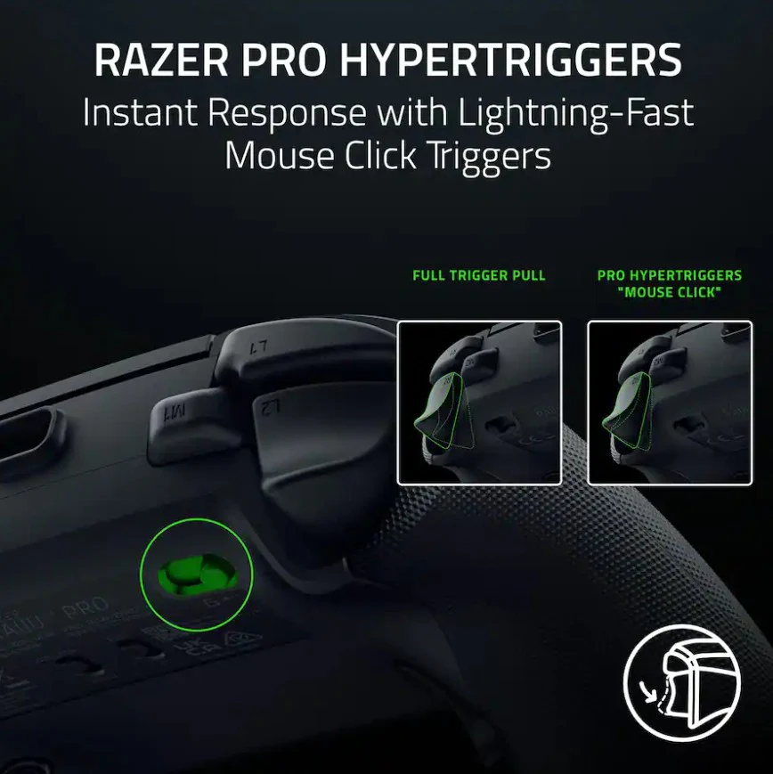 Razer Raiju V3 Pro-Wireless Playstation 5 Controller - Image 8