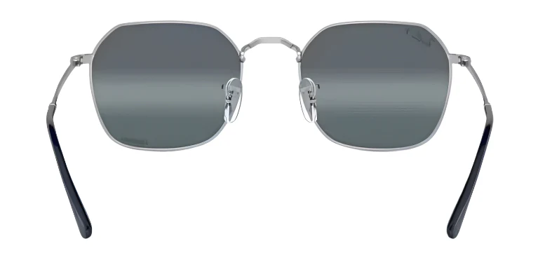 Ray-Ban Polarized Jim Sunglasses - Silver/Blue Mirror Gradient - Image 4