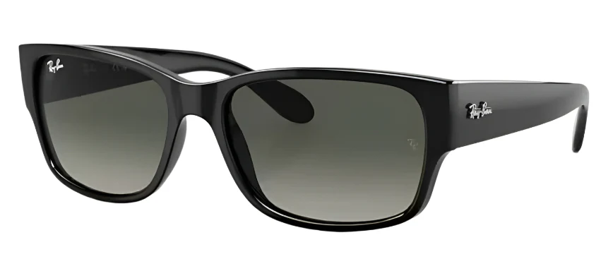 Ray-Ban RB4388 Polarized Sunglasses - Black/Grey Gradient