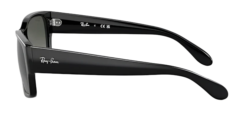Ray-Ban RB4388 Polarized Sunglasses - Black/Grey Gradient - Image 3