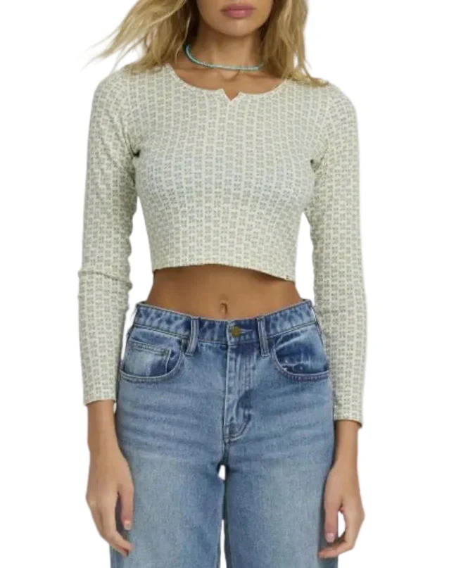 Billabong Womens Reese Thermal Long Sleeve T-Shirt