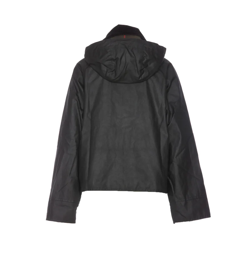 Barbour Womens Reighton Waxed Jacket - Image 2