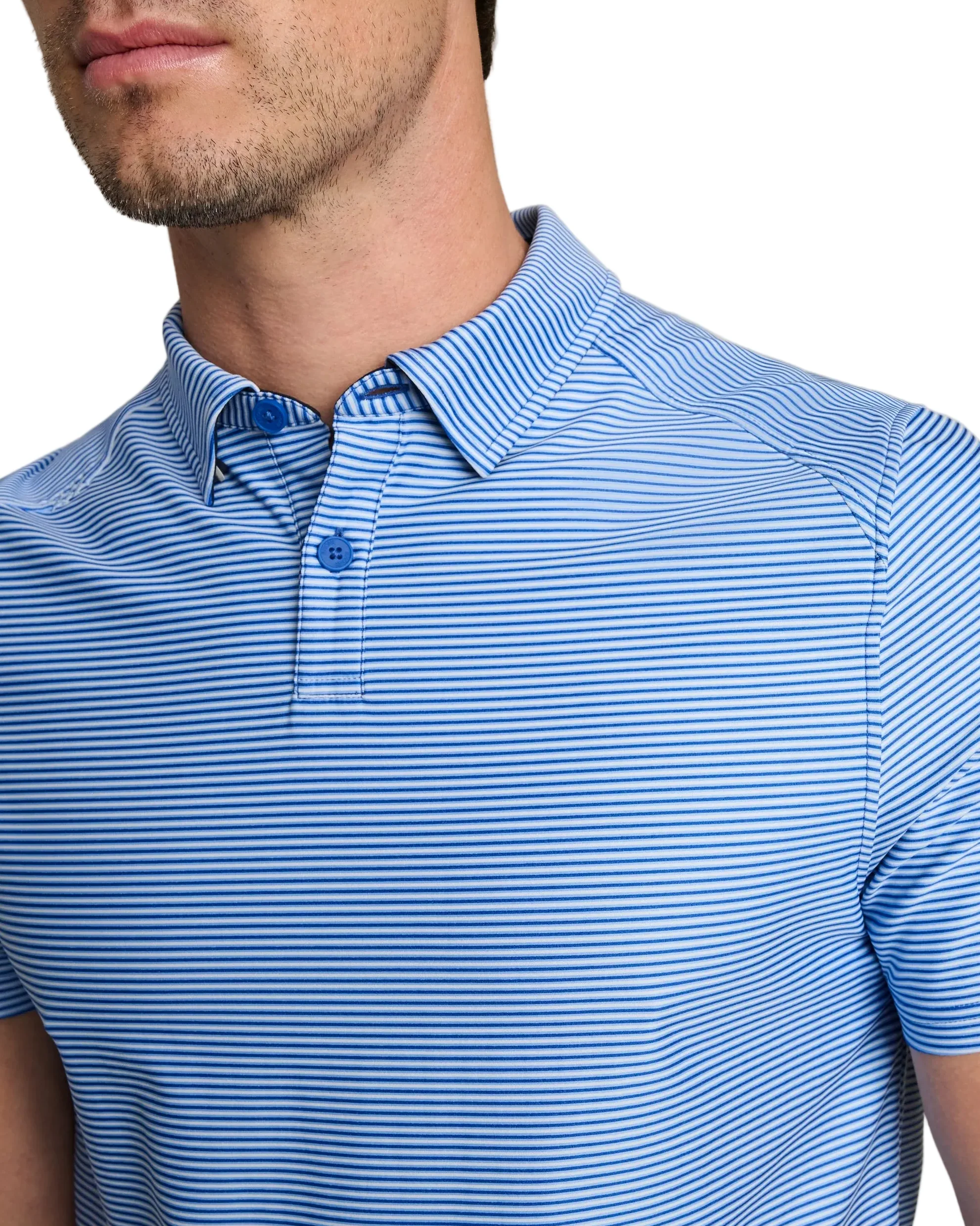 Rhone Mens Commuter Short Sleeve Polo Shirt - Image 4