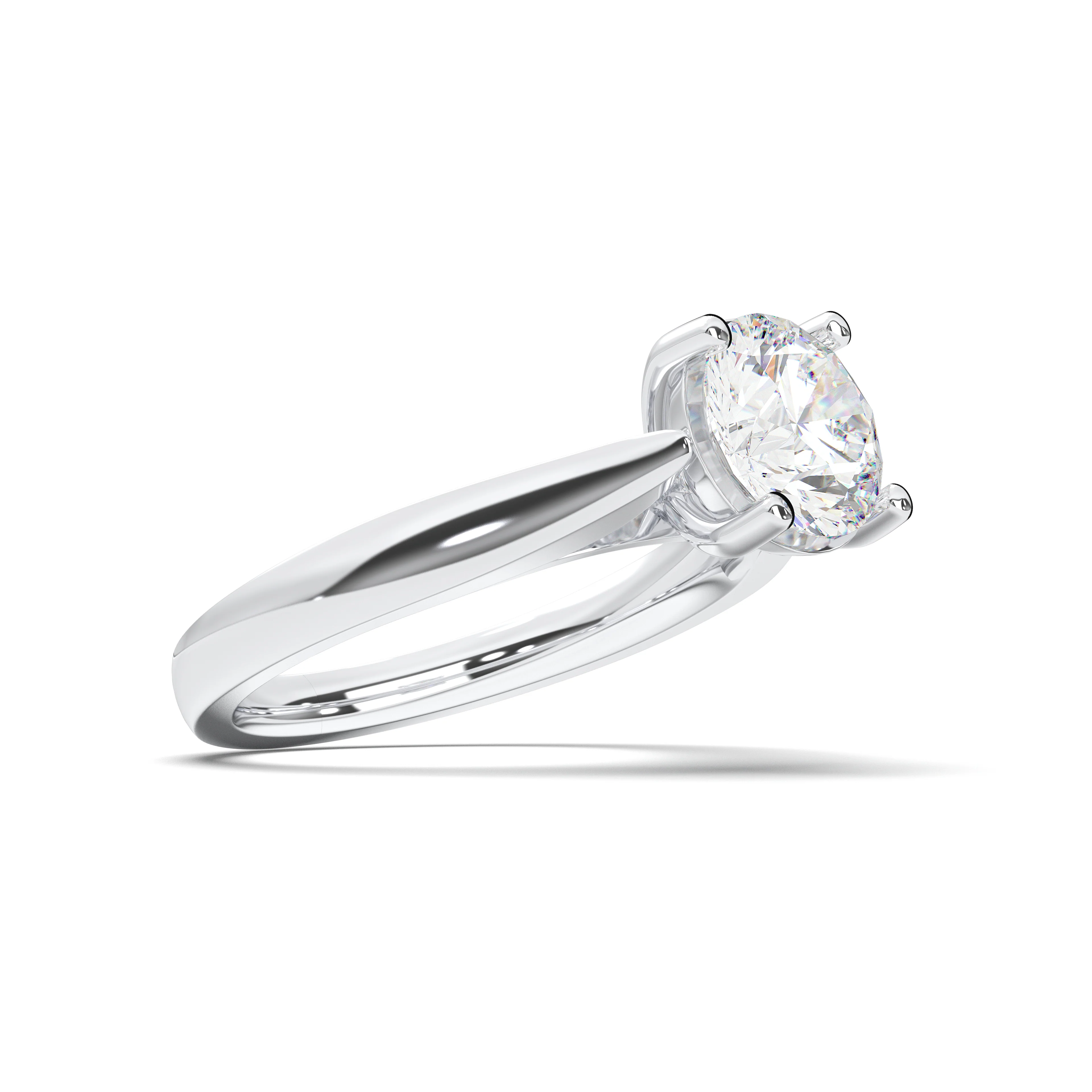 Badgley Mischka 2.00 CTW Round Solitaire Lab-Grown Diamond Ring - Size 7 - Image 2