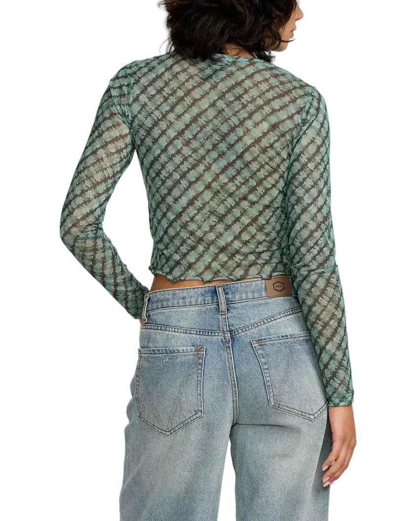 RVCA Womens River Long Sleeve T-Shirt - Image 2