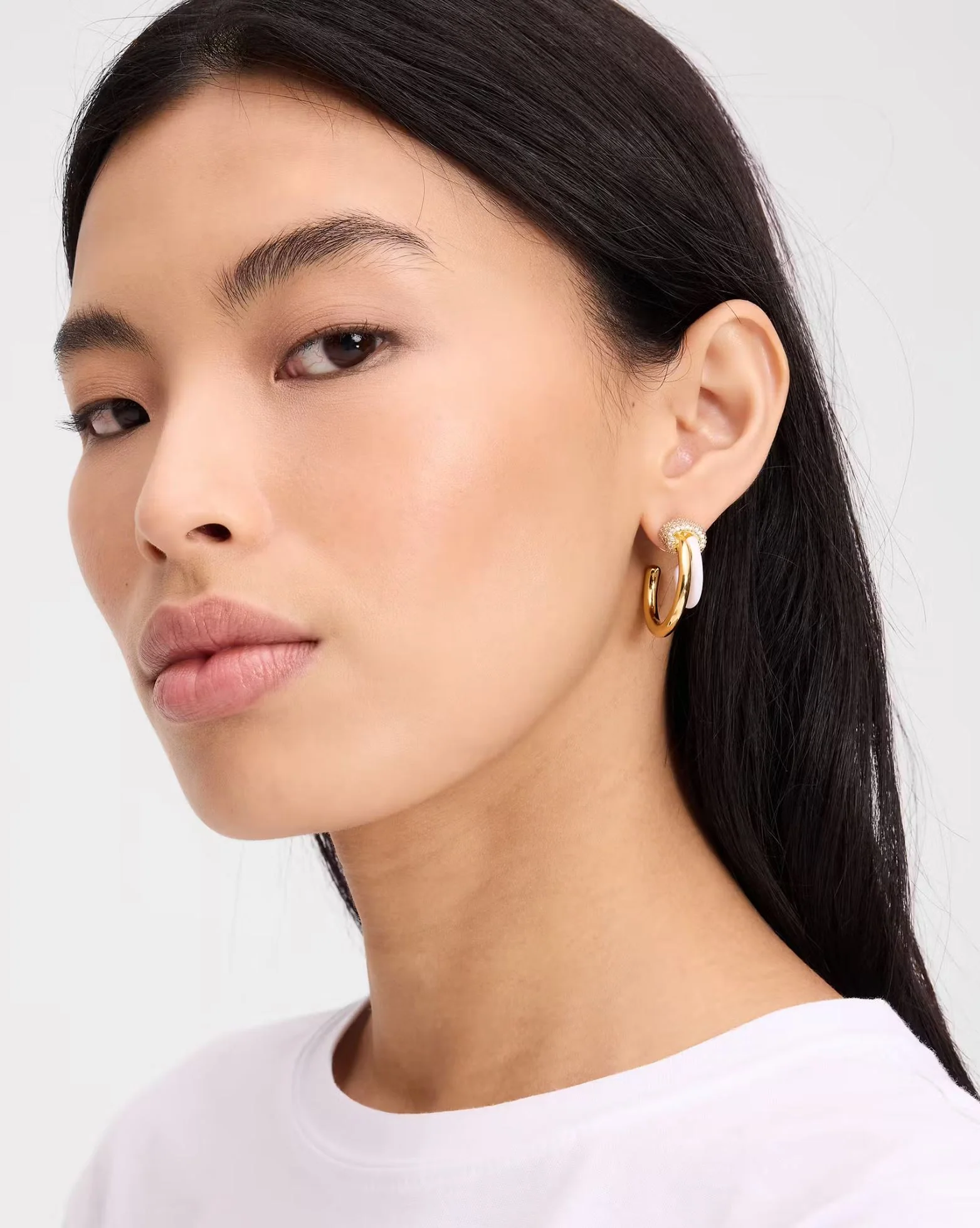 Kate Spade Ropes & Knots Layered Hoop Earrings - Image 3