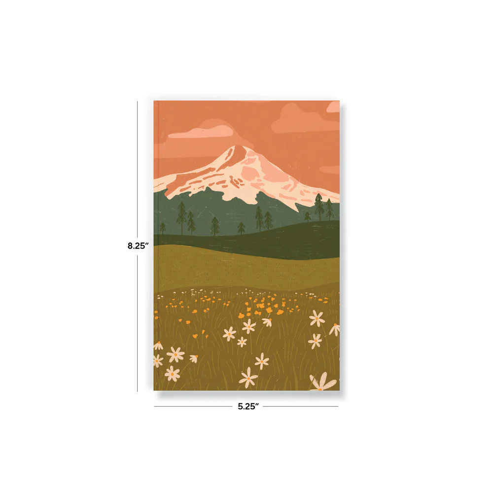 Denik Rosy Mountain Classic Layflat Notebook - Image 4