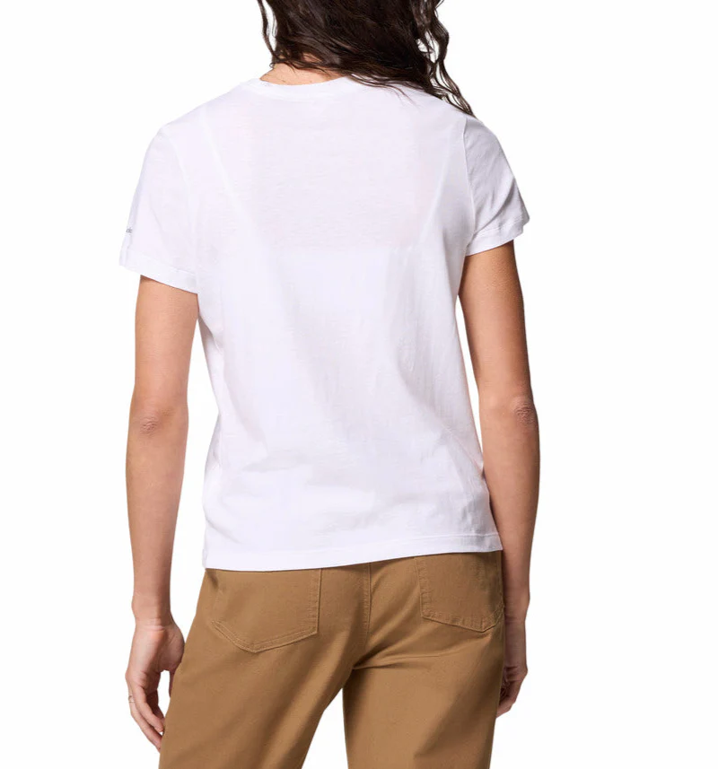 Columbia Womens Ruby Springs Graphic Fitted Short Sleeve T-Shirt - Image 2