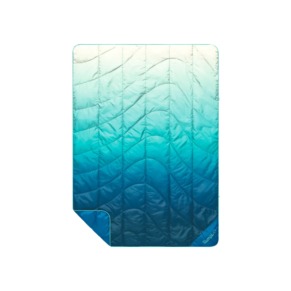 Rumpl Travel Puffy Blanket - Deepfoam Fade