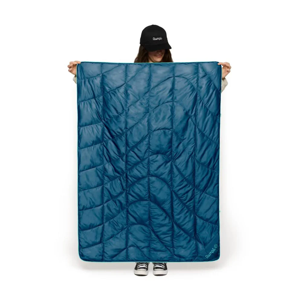 Rumpl Travel Puffy Blanket - Deepwater - Image 2