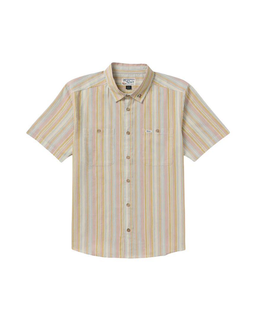 RVCA Mens Talum Short Sleeve Shirt