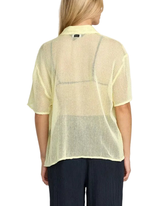 RVCA Womens Sabra Short Sleeve Shirt - Image 2