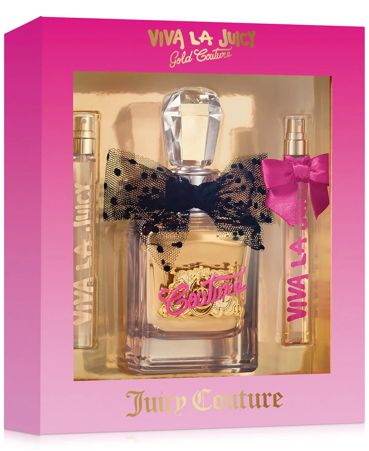 Juicy Couture Viva La Juicy Gold Couture 3.4 oz. Eau De Parfum 3-Piece Gift Set