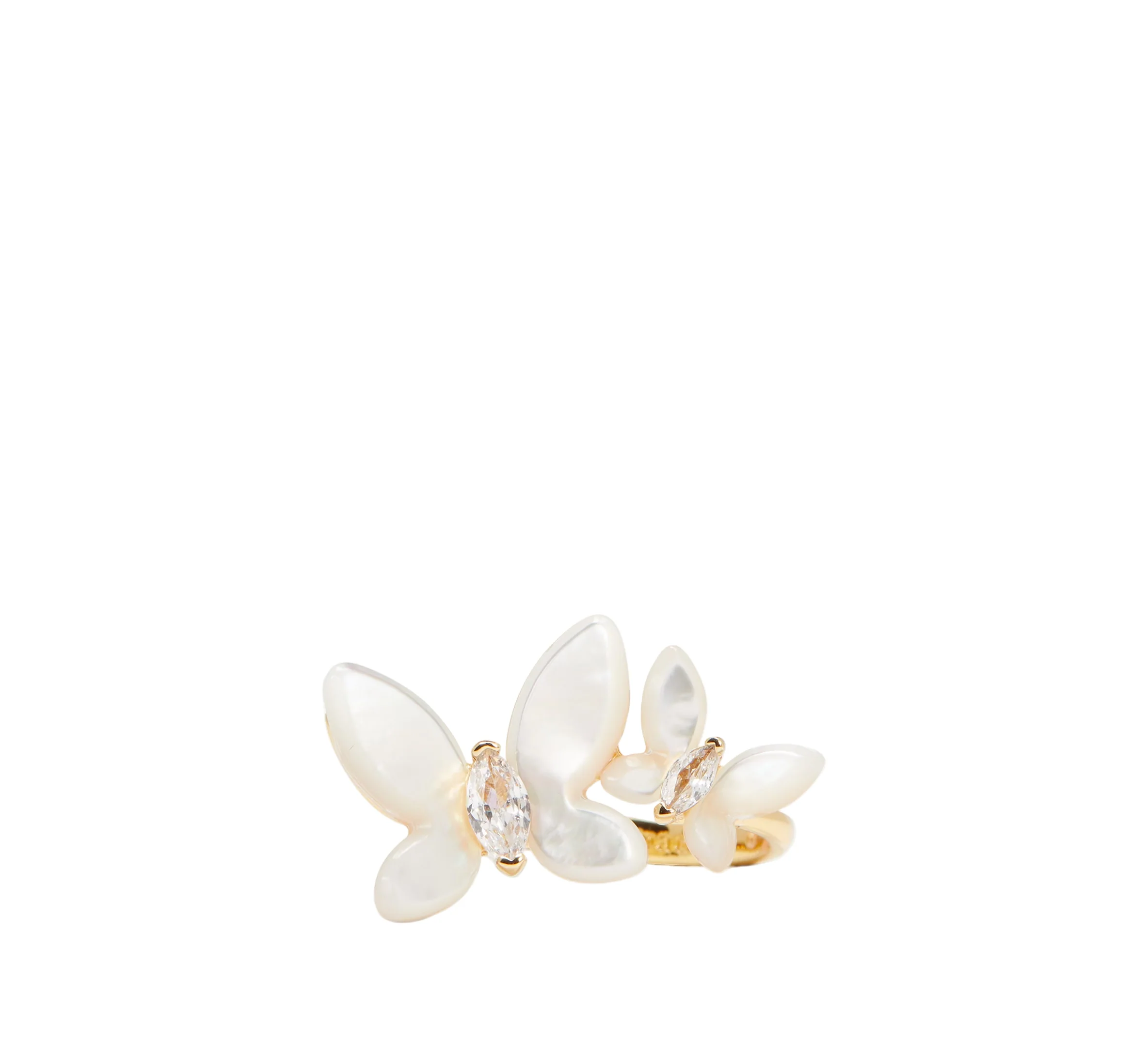 Kate Spade Social Butterfly Ring - Size 8