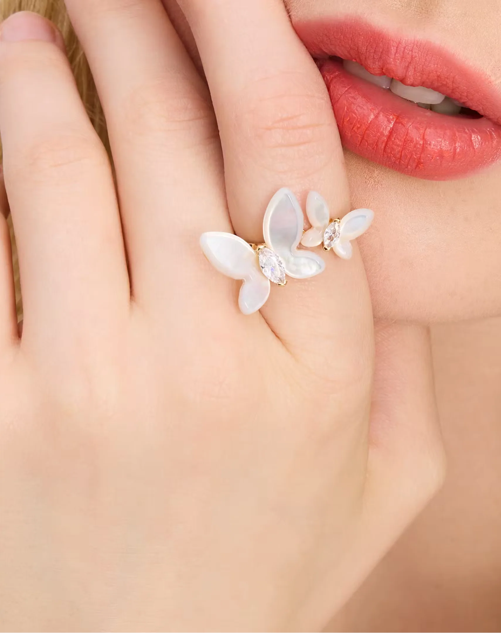 Kate Spade Social Butterfly Ring - Size 8 - Image 3