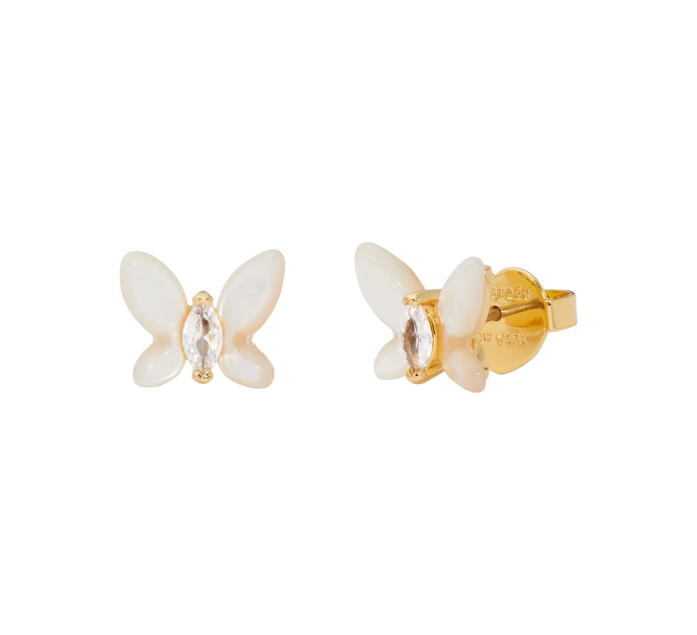 Kate Spade Social Butterfly Mini Stud Earrings