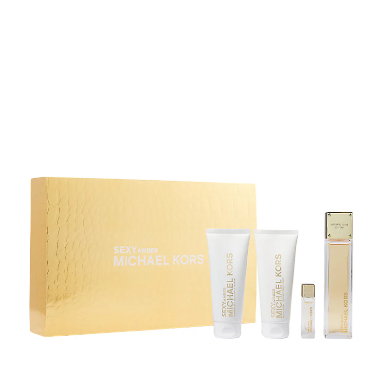 Michael Kors Sexy Amber Eau De Parfum 4-Piece Gift Set - Image 2