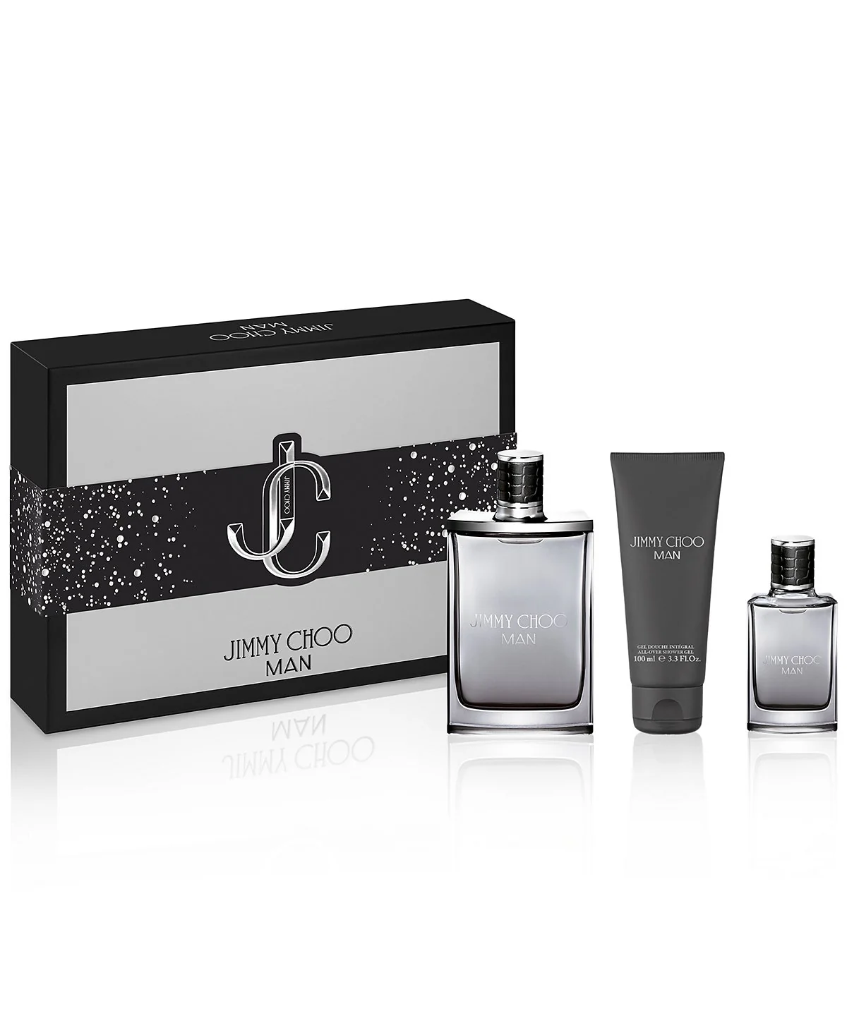 Jimmy Choo Man Eau De Toilette 3-Piece Gift Set