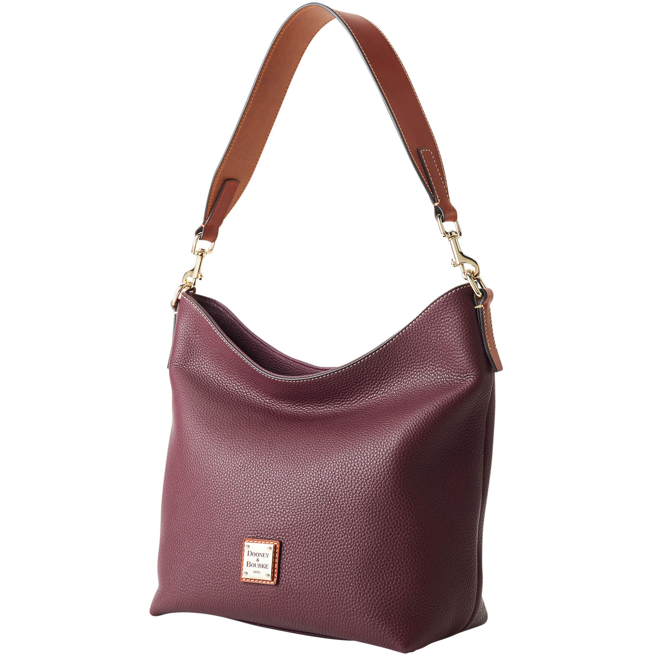 Dooney & Bourke Pebble Grain Sac Hobo Handbag - Image 2
