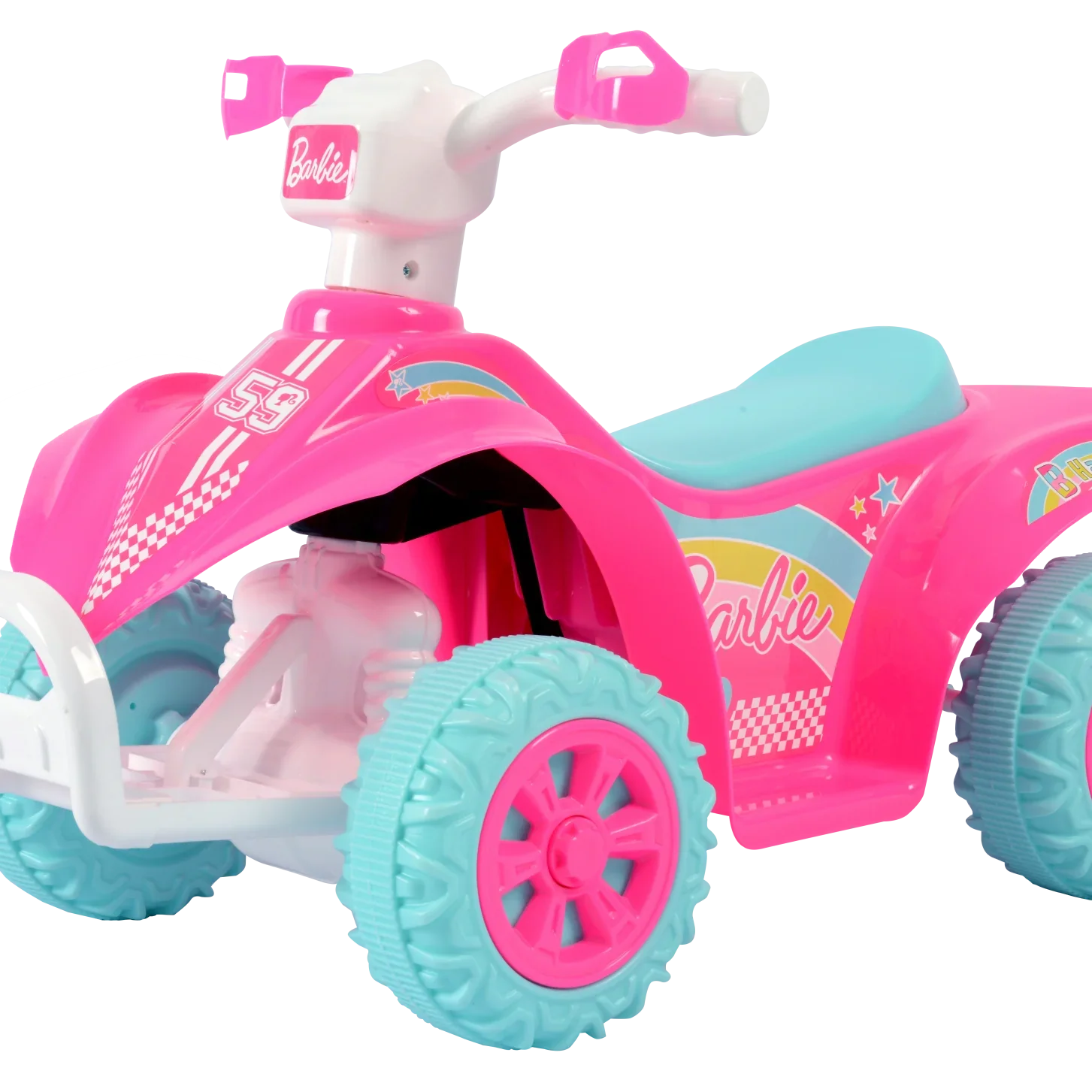 Barbie 6V Battery Powered Ride on ATV - Image 2