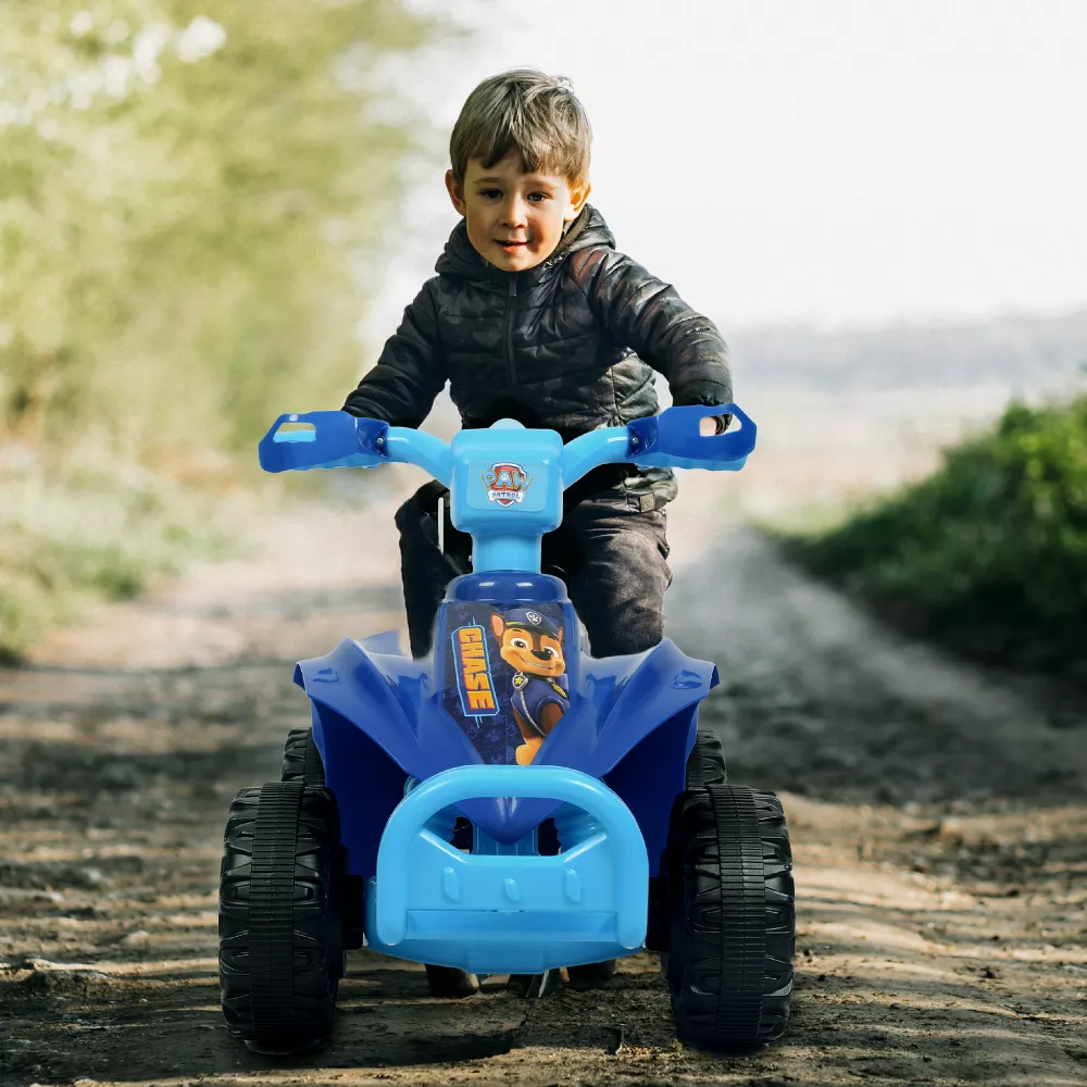 Paw Patrol Chase 6V Quad for Kids Powerful and Safe Ride-On Toy with Rechargeable Battery - Image 6