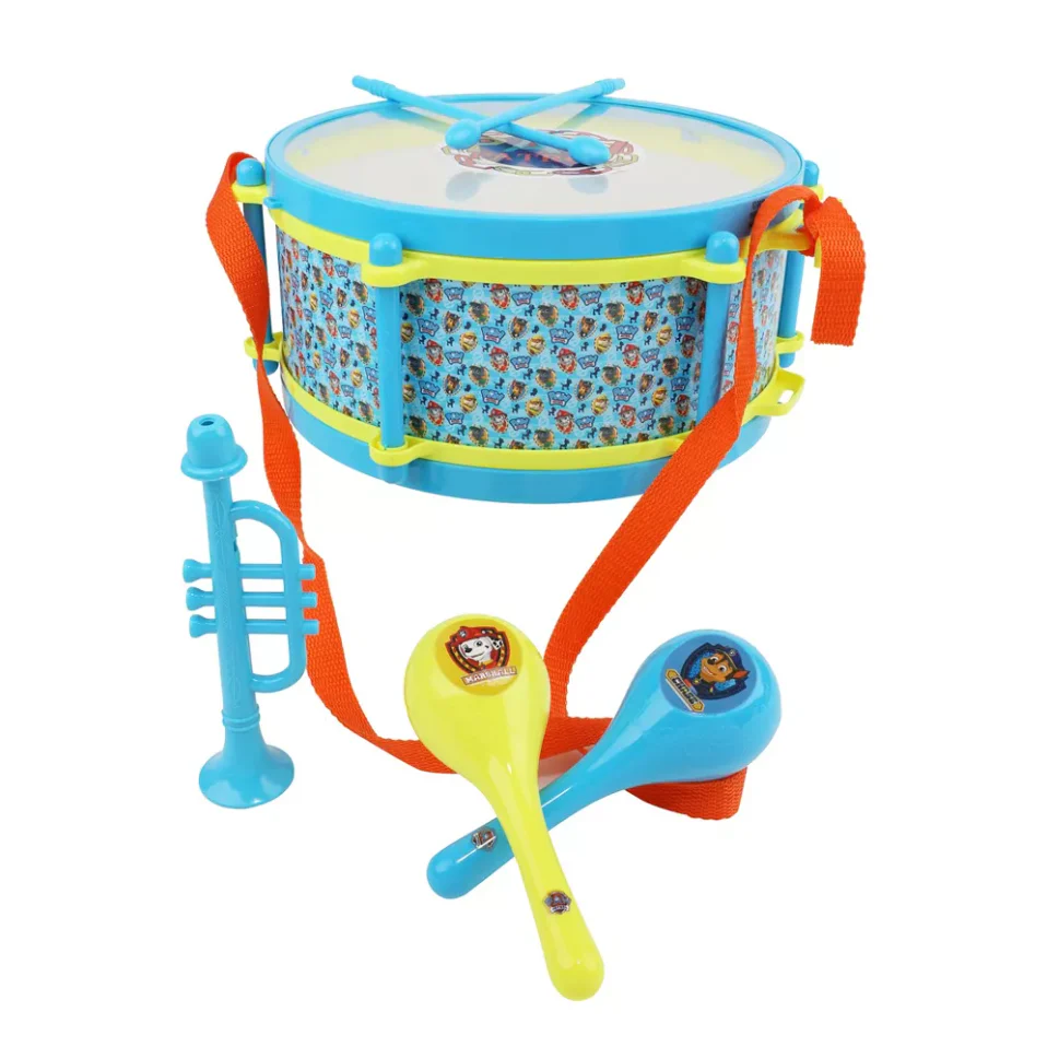 Sakar 6-Piece Paw Patrol Rhythm and Melody Drum Set