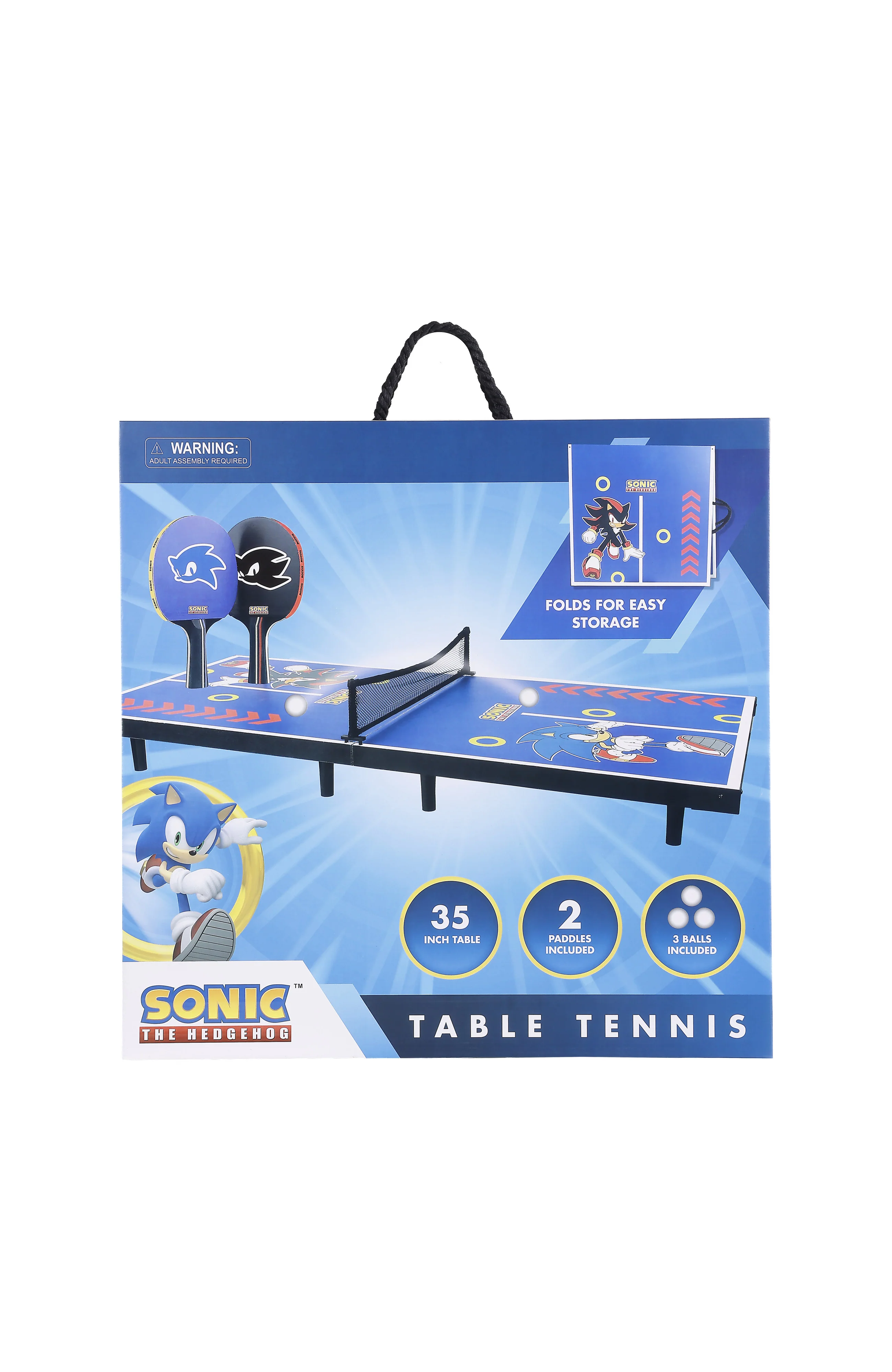 Sakard Sonic The Hedgehog Tabletop Ping Pong Set - Image 10