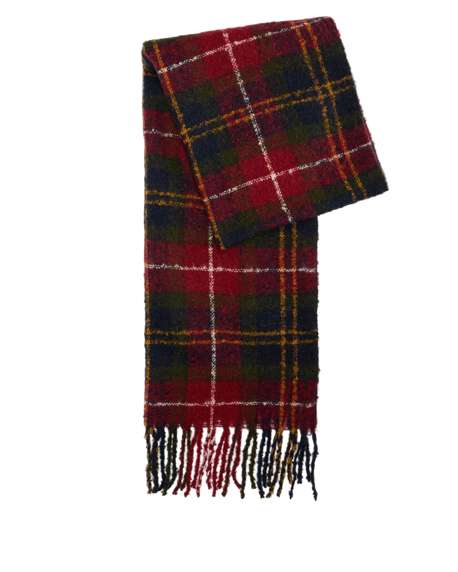 Barbour Womens Saltburn Beanie & Tartan Scarf Gift Set - Image 5