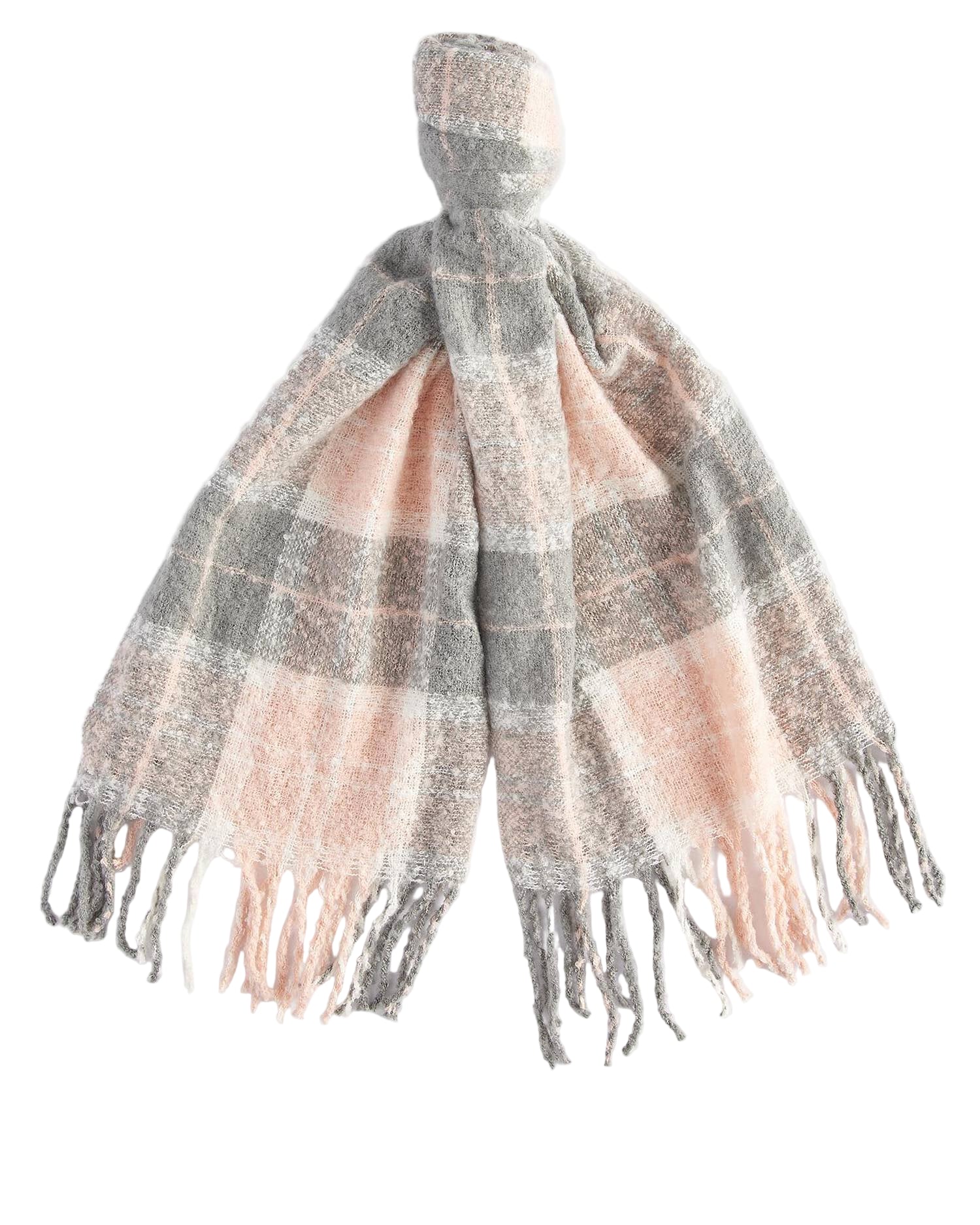 Barbour Womens Saltburn Beanie & Tartan Scarf Gift Set - Image 4