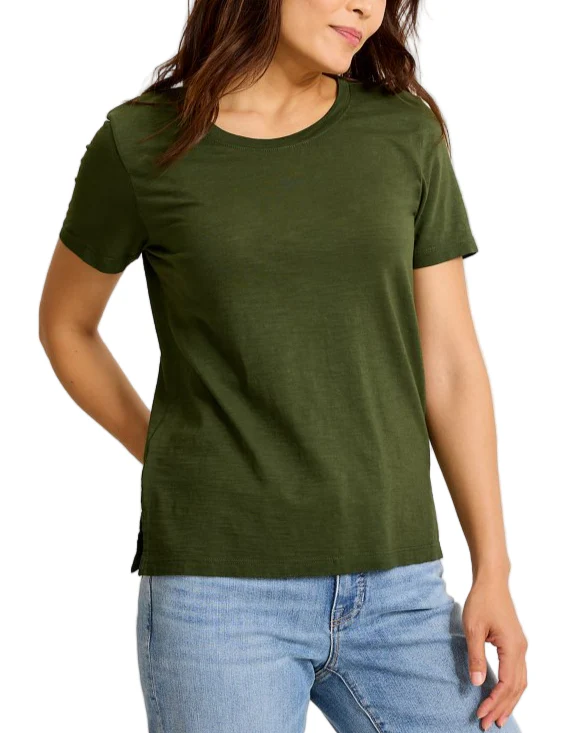 Tommy Bahama Womens Paradise Breeze Jersey Short Sleeve T-Shirt - Image 3