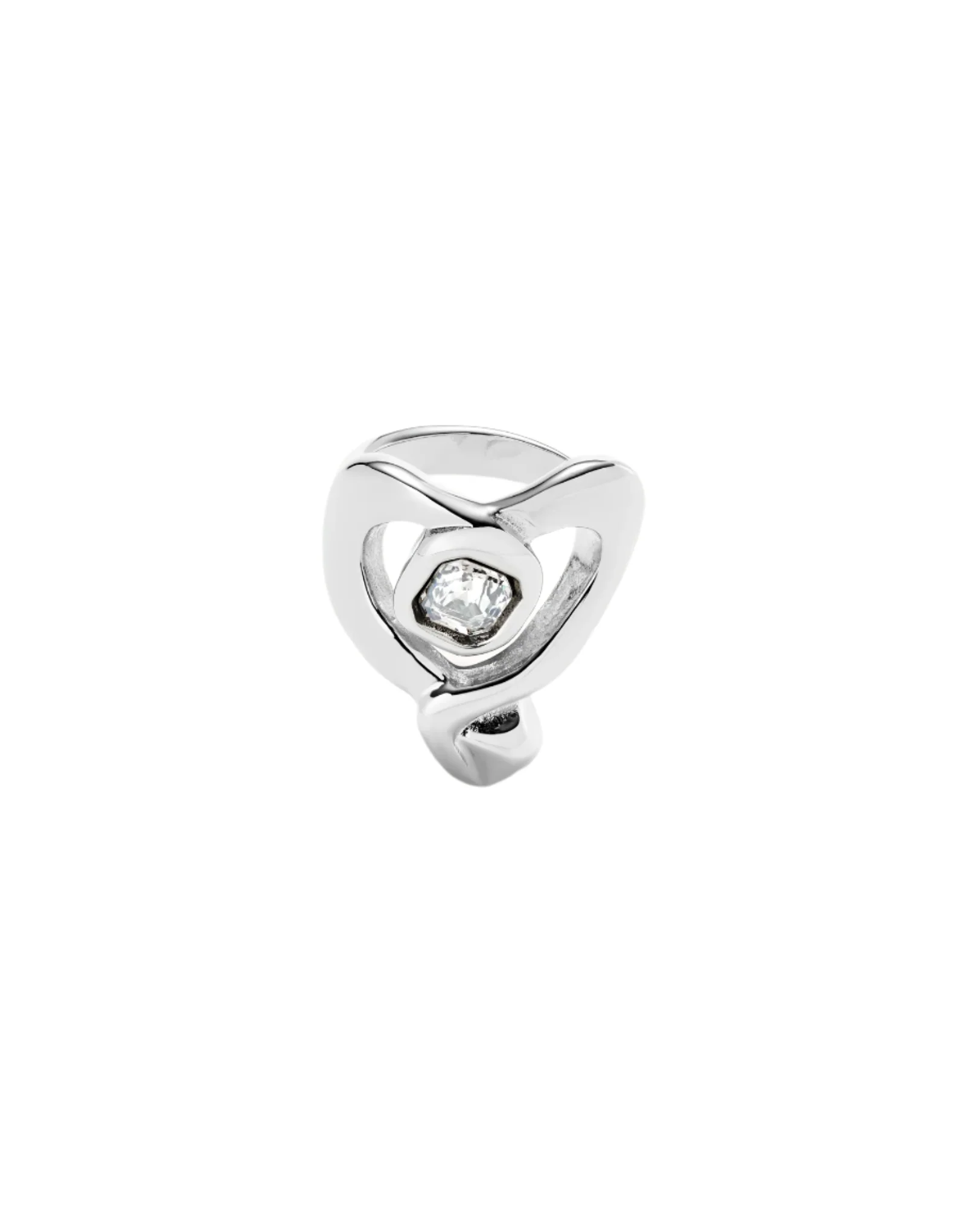 UNOde50 Ser Expresiva Silver-Plated Ring - Size 7.5