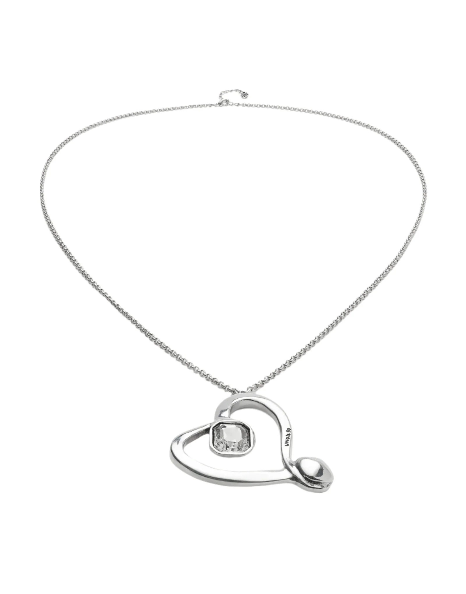 UNOde50 Ser Expresiva Long Silver-Plated Pendant Necklace - Image 2