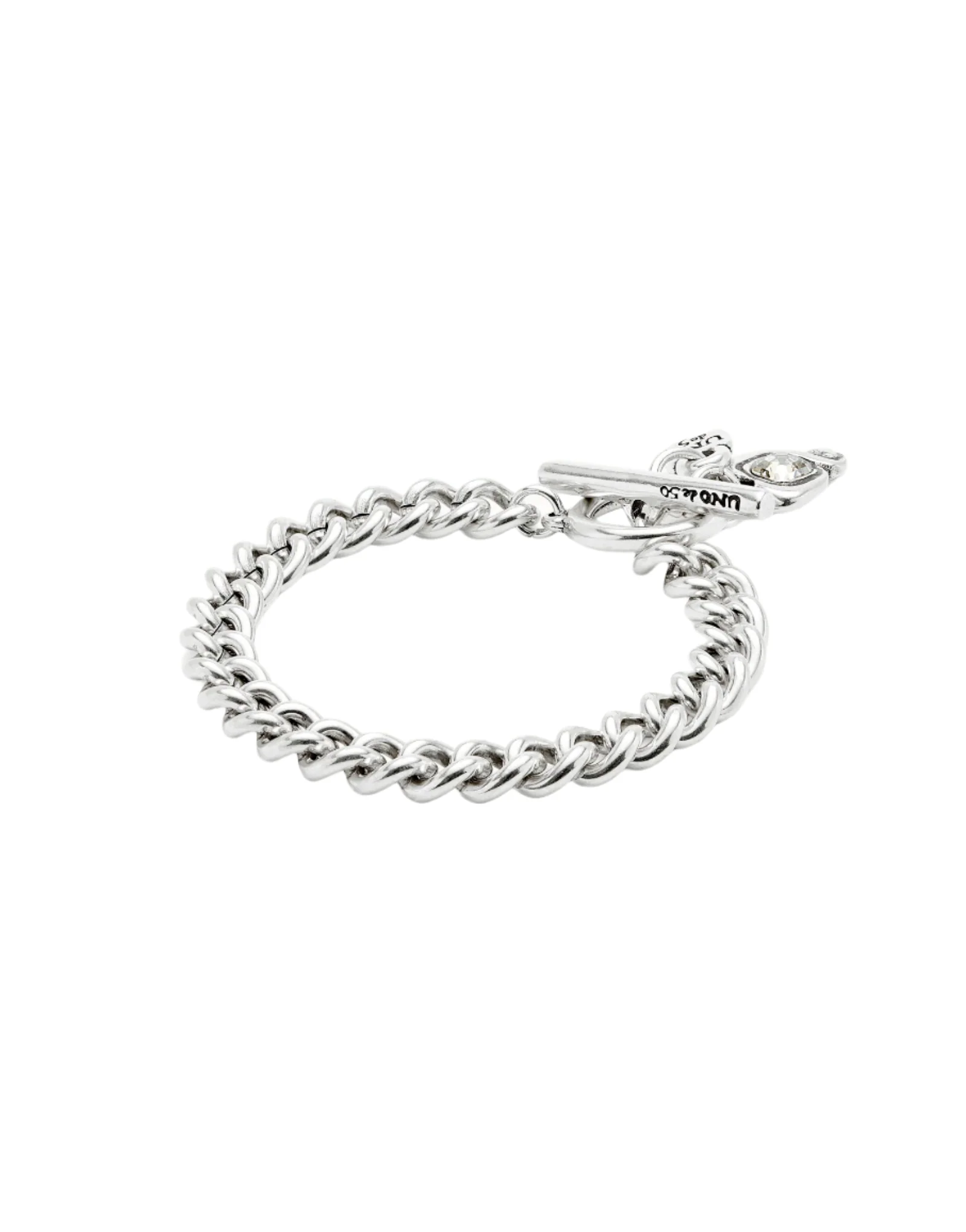 UNOde50 Ser Expresiva Silver-Plated Chain Bracelet - Medium - Image 2