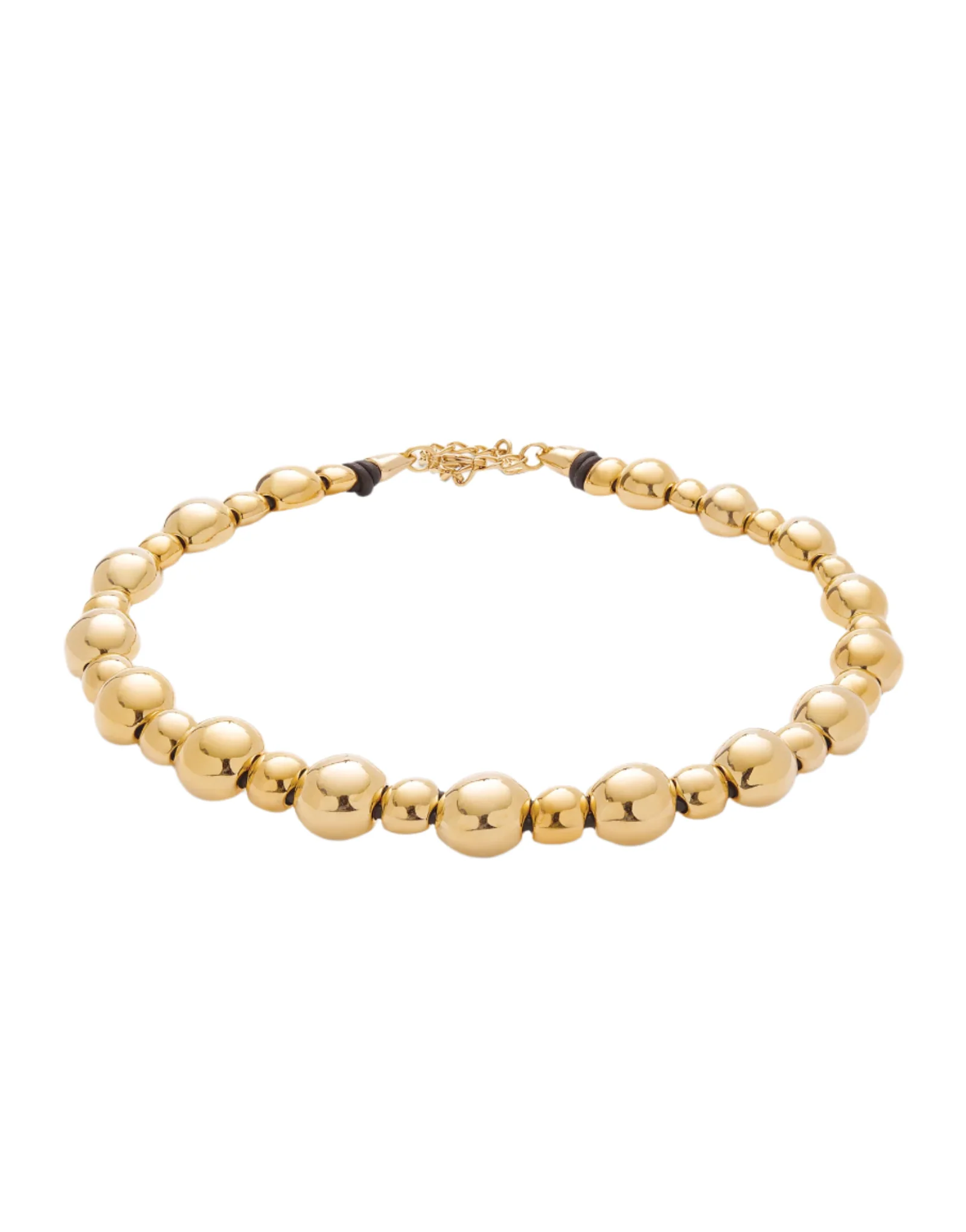 UNOde50 Ser Intrépida Gold-Plated Ball Pendant Necklace - Large - Image 2