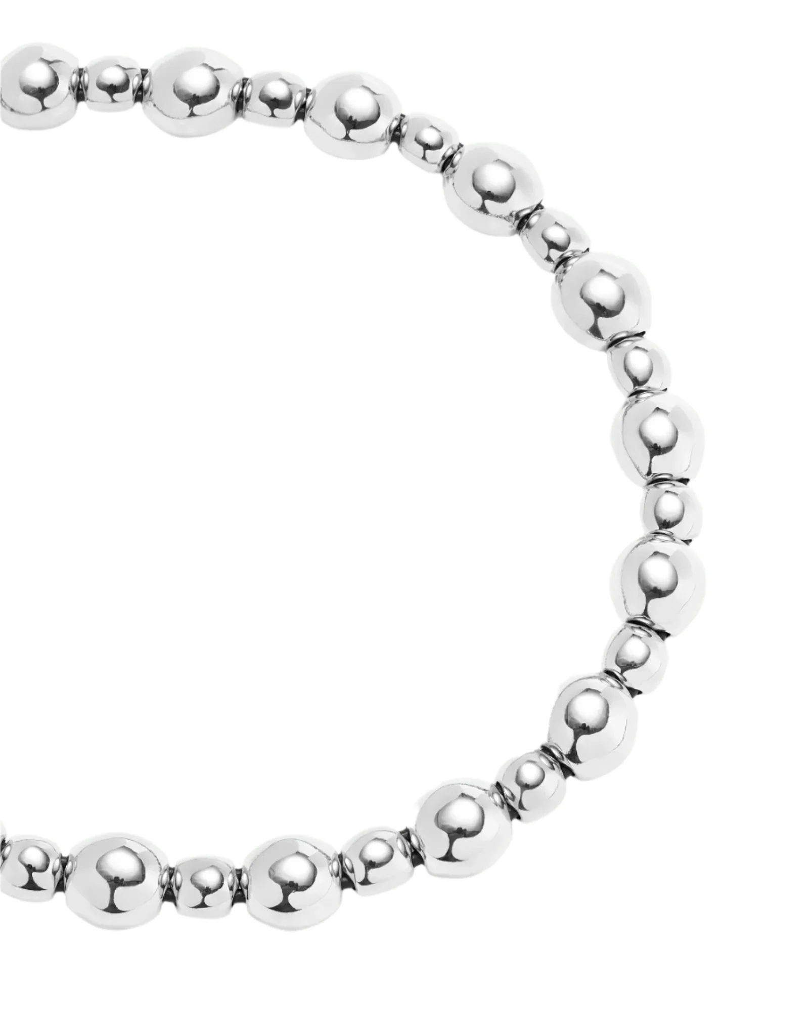 UNOde50 Ser Intrépida Silver-Plated Ball Pendant Necklace - Large - Image 3