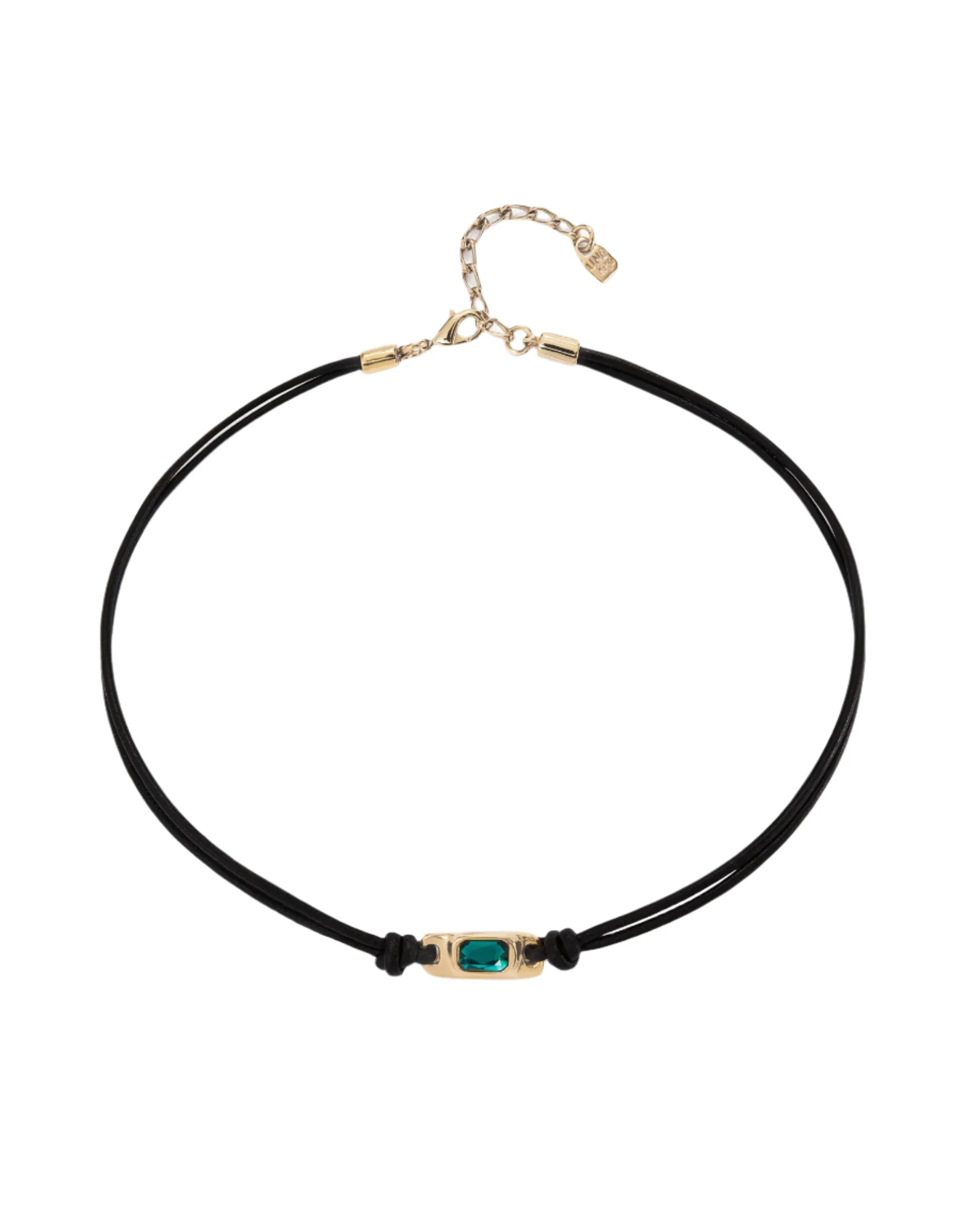 UNOde50 Ser Magnetica Colgantes Gold-Plated Leather Necklace