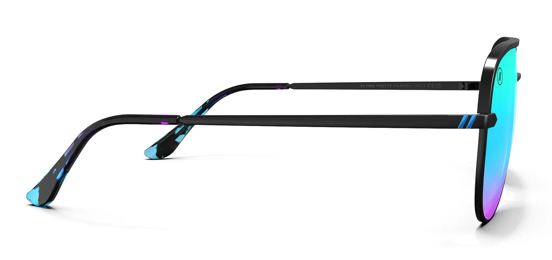 Blenders Eyewear Shadow Polarized Sunglasses - Flying Pretty - Image 3