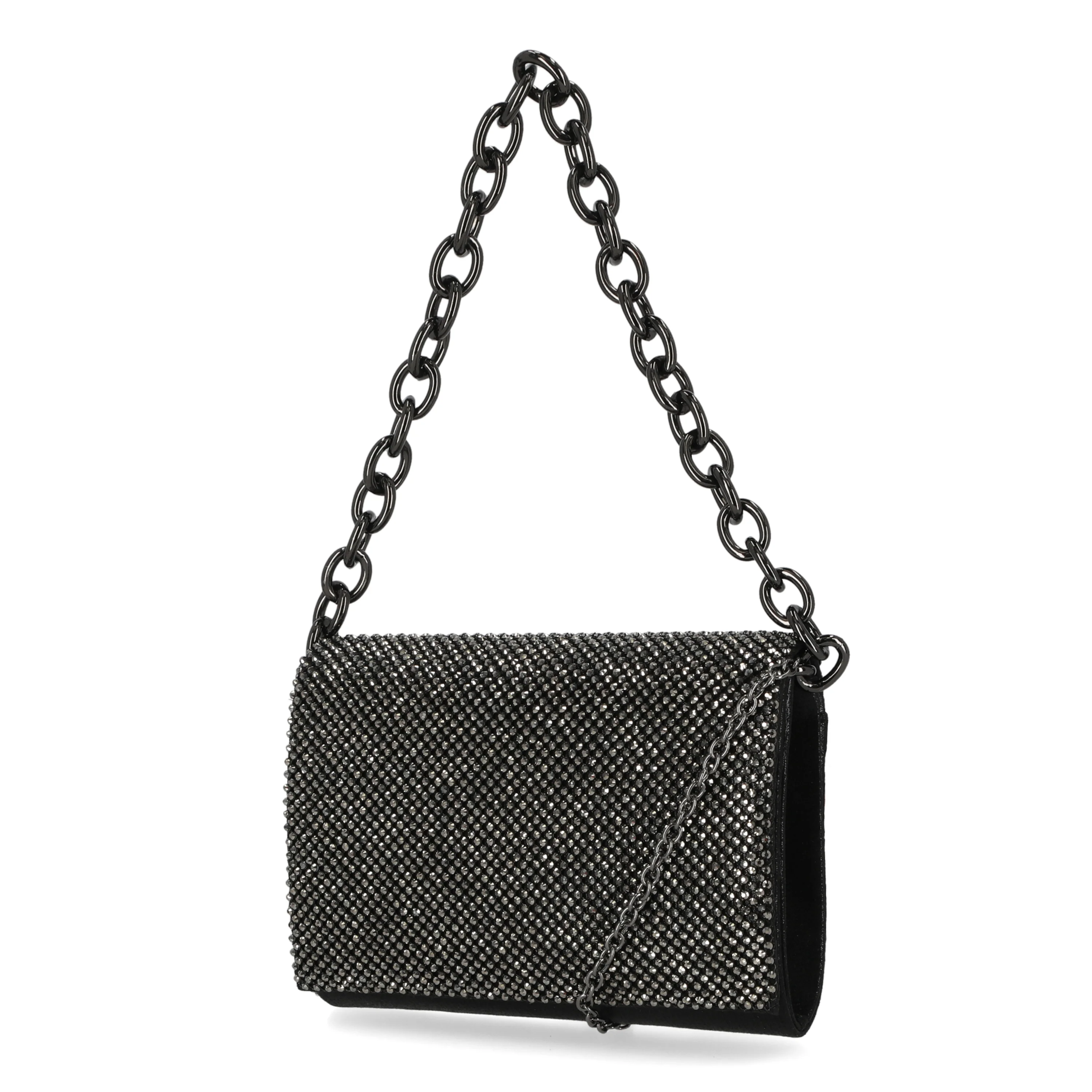 Jessica McClintock Mandi Crystal Clutch Handbag - Image 2