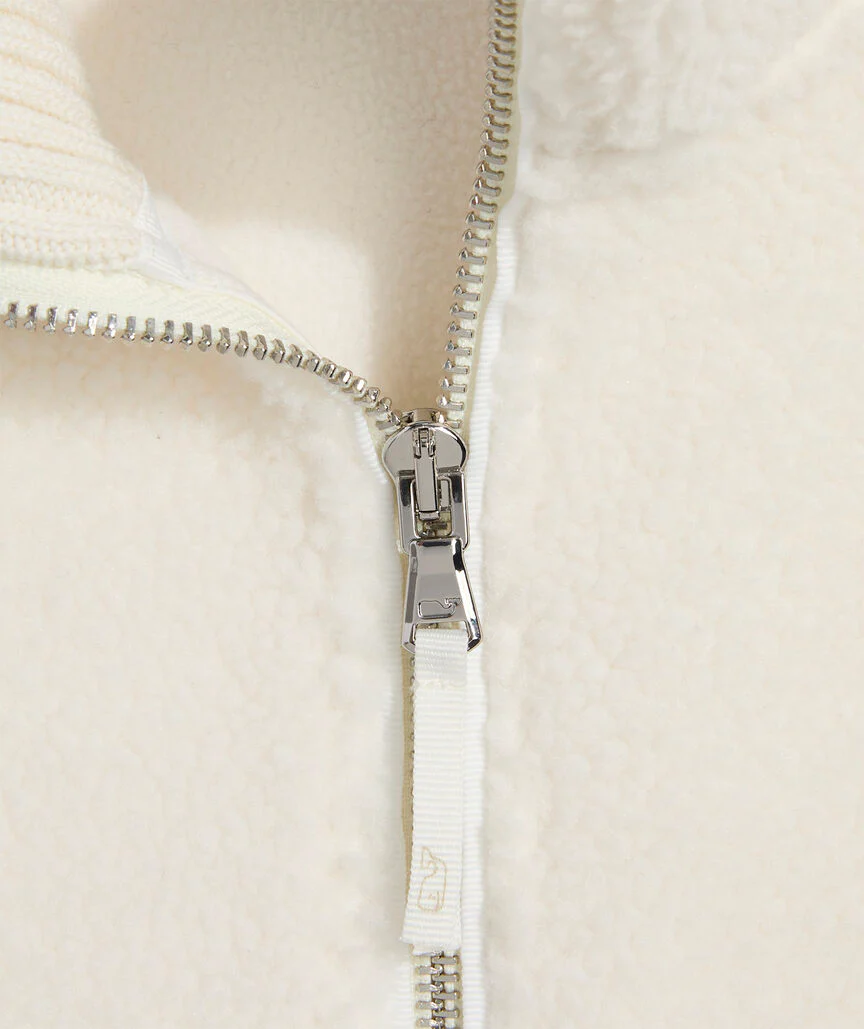 Vineyard Vines Womens Heritage Fleece Vest - Image 3