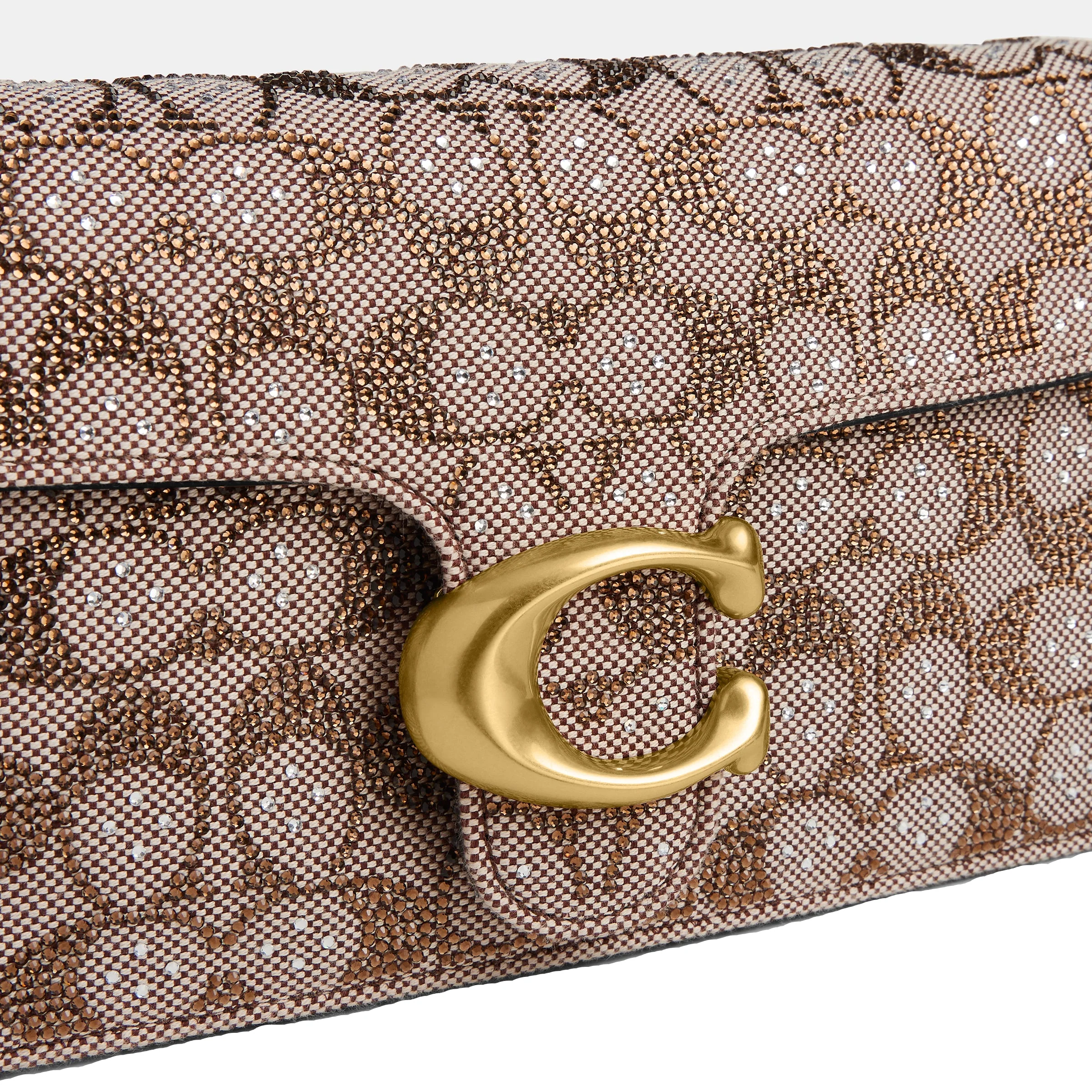 COACH Crystal Signature Jacquard Tabby 26 Shoulder Handbag - Image 7