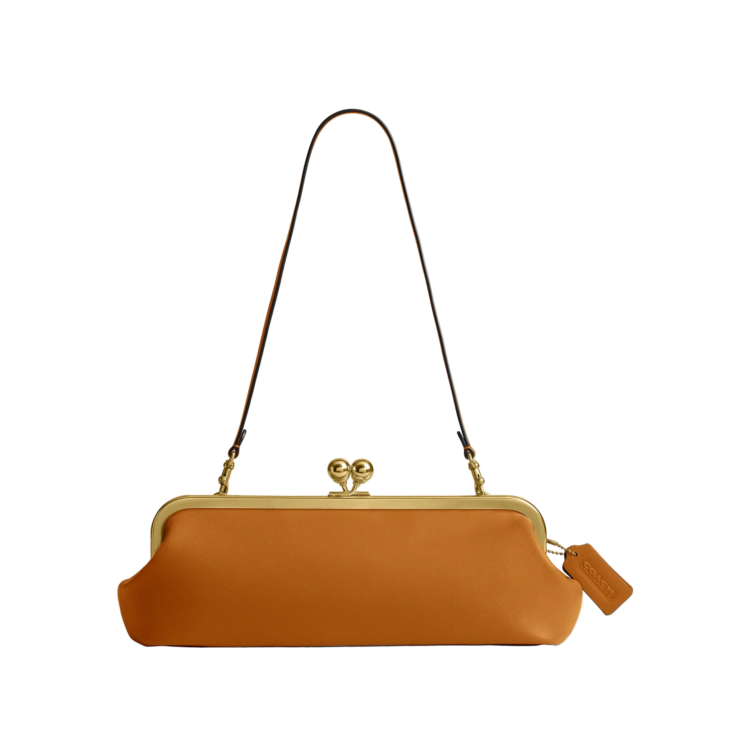 COACH Kisslock Frame 30 Shoulder Handbag