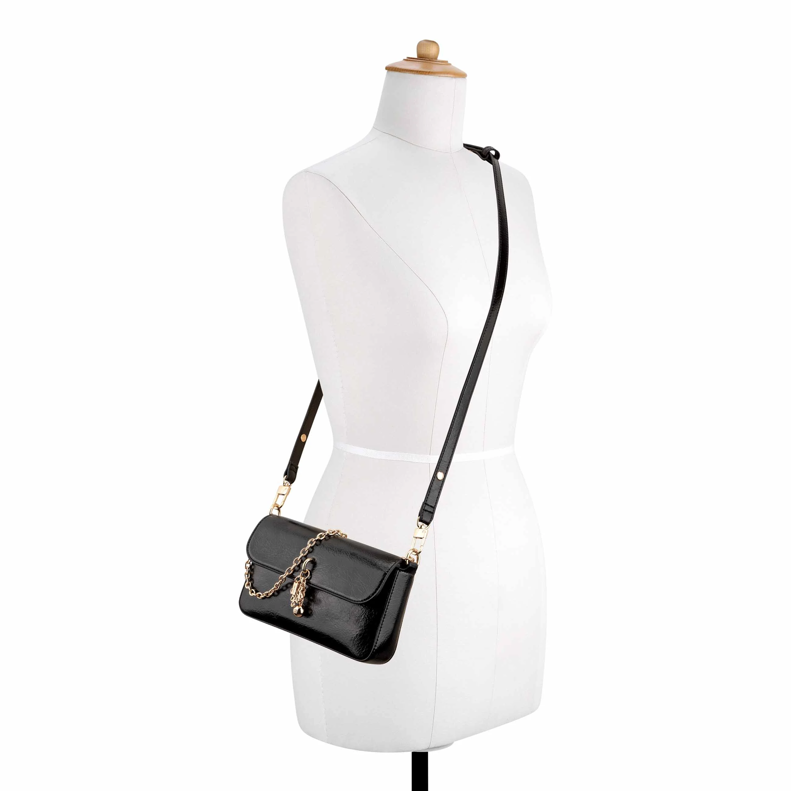 Nine West Marissa Convertible Chain Flap Shoulder Handbag - Image 6