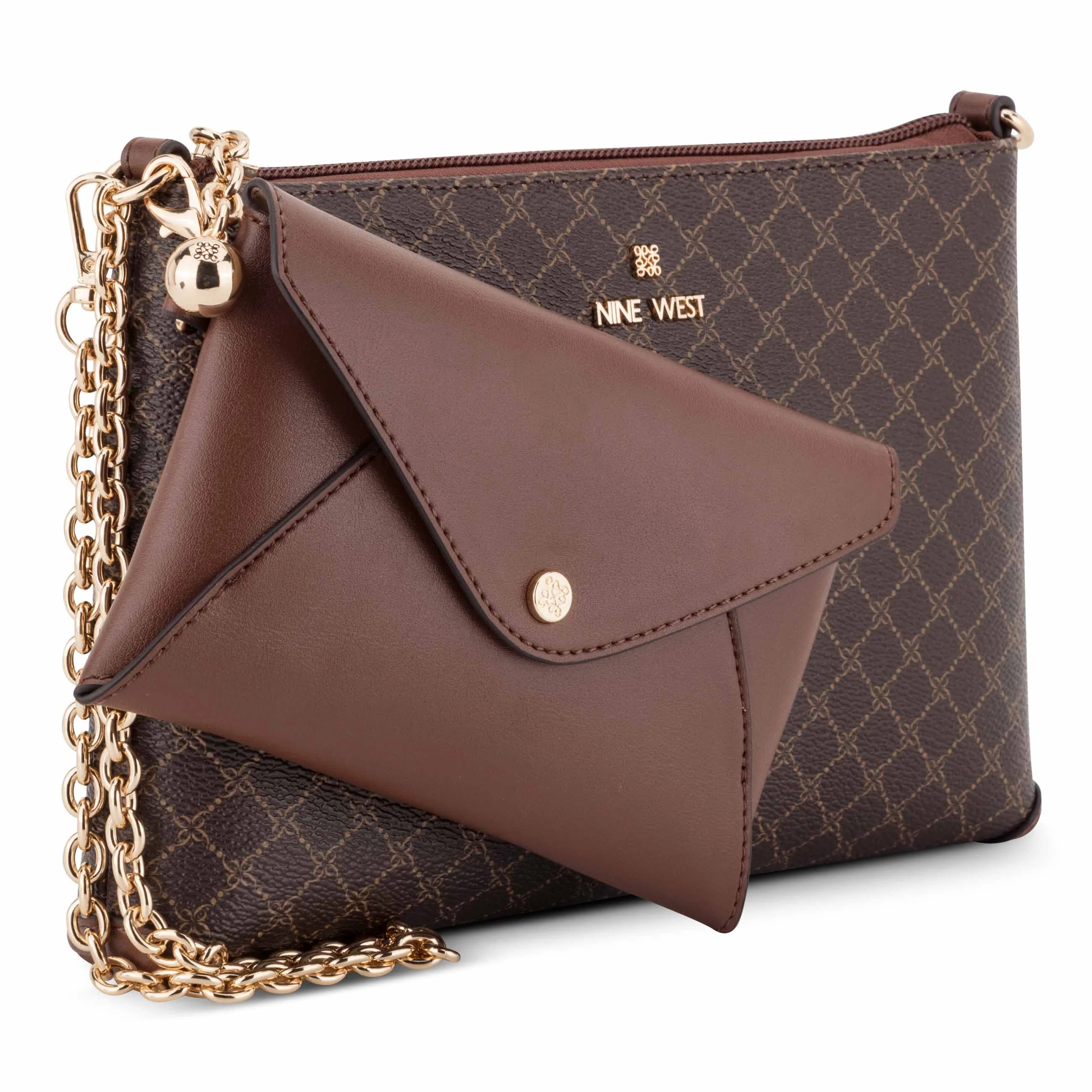 Nine West Marissa Convertible Shoulder Handbag and Wristlet Duo - Image 2
